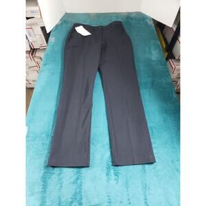 Chef Works Pants Size 6 Womens Black Stretch Chino Khaki Work Straight NWT